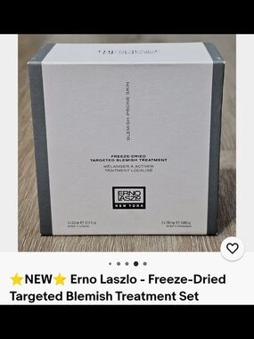 Erno Laszlo Treatment Set in White and Silver Packaging
